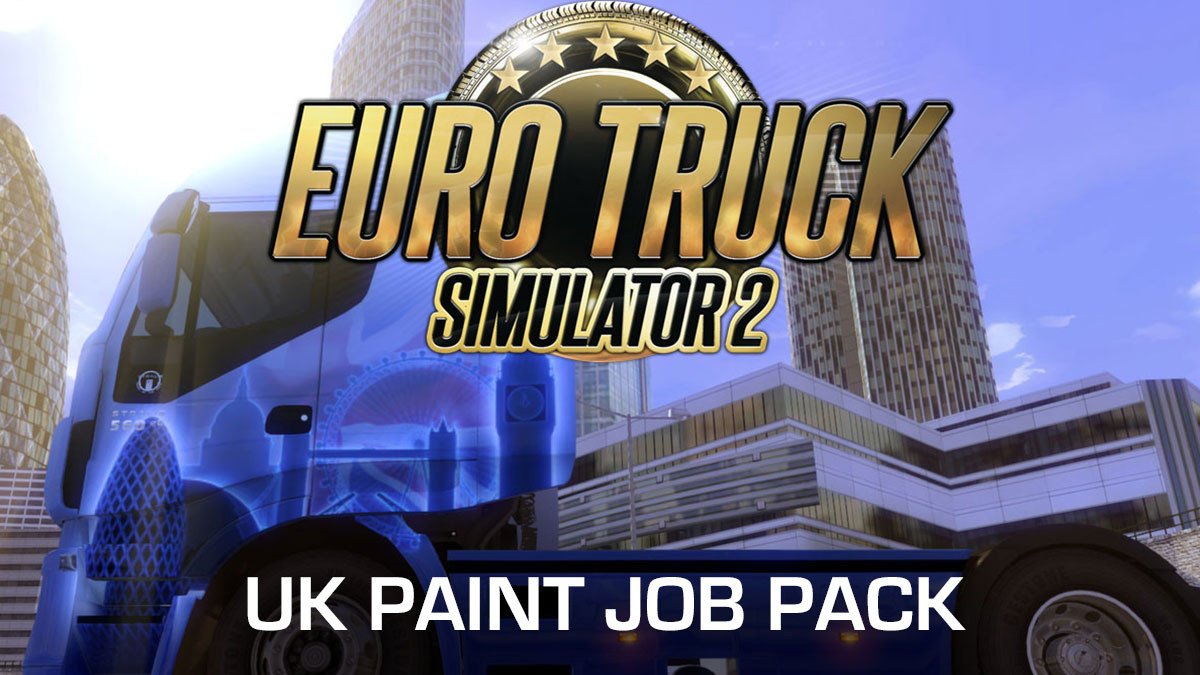 Euro Truck Simulator 2 UK Paint Job Pack